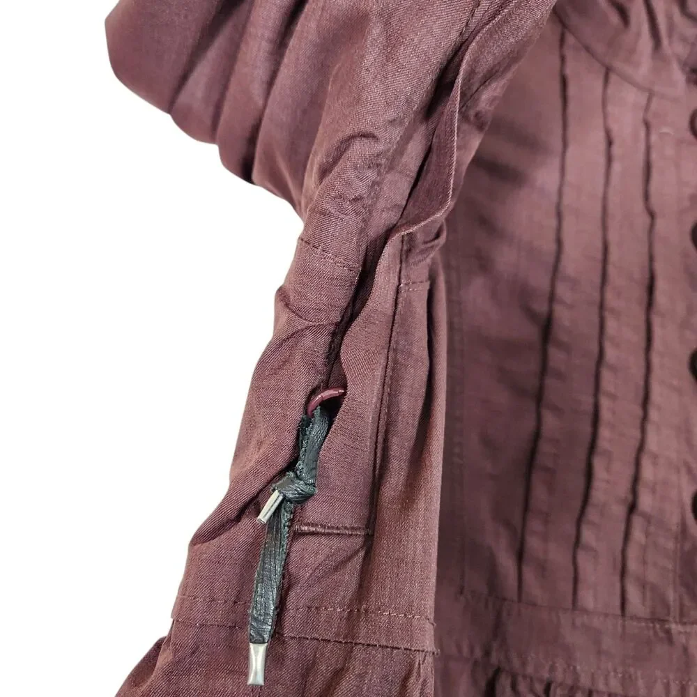 HOLDEN Jacket Womens XS‎ Maroon Dawn Pullover Ski Snow Jacket Waterproof